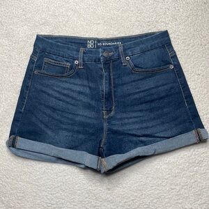 No Bo No boundaries Stretchy Denim Shorts Size 11